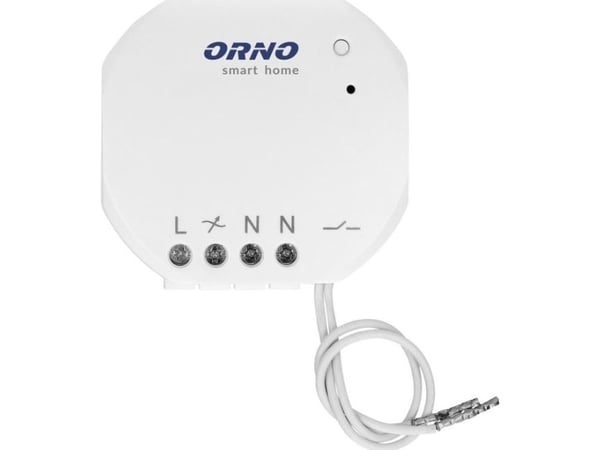 Orno ORNO SMART HOME innfellingsrelé med radiomottaker 1000W OR-SH-1736