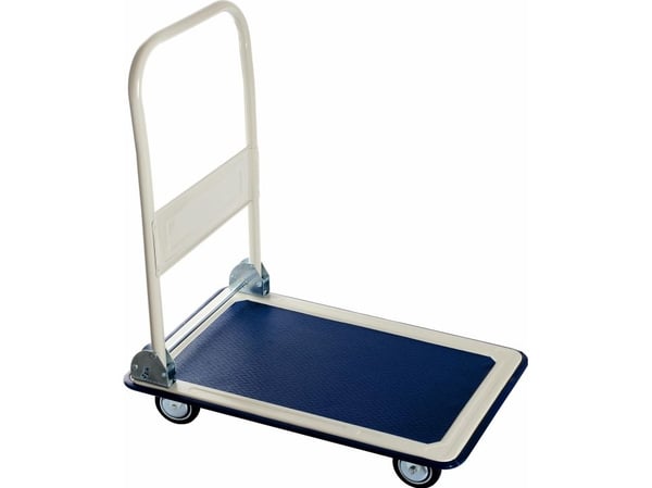 CONDOR magasinvogn 4-hjulet 150 kg plattform 73x47 cm