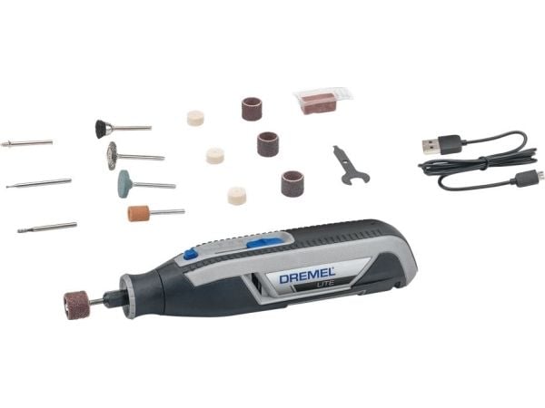 Dremel Lite 7760-15 - Roterende verktøy - trådløs inkludert lader - 3.6 V