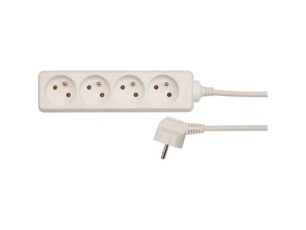 Vorel Electric maadoitettu jatkojohto 4 pistorasiaa 3m 72505 72505 Vorel Electric maadoitettu jatkojohto 4 pistorasiaa 3m 72505 72505