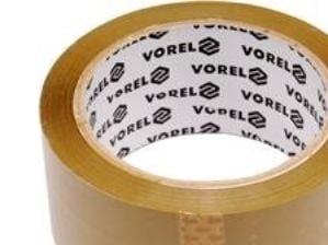 Vorel PP ruskea pakkausteippi 48mmx66m 75302