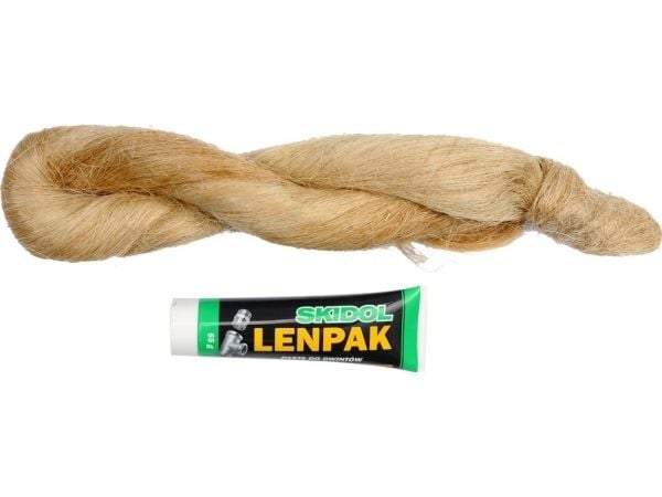 Skidol hydrauliskt reparationssats pasta Lenpak 65 g + linfibrer 100 g (86761)