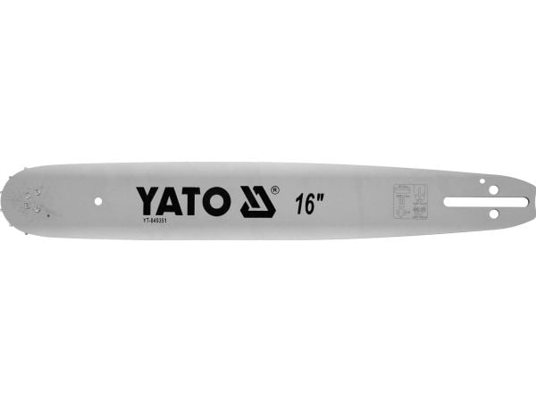 Yato YT-849351, Solid motorsagstang, Alle merker, YT-84942, YT-84963, 40 cm, Grå, 1 stykker