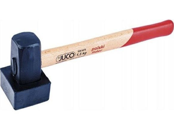 JUCO bruksklipphammer 1,5 kg med gummi