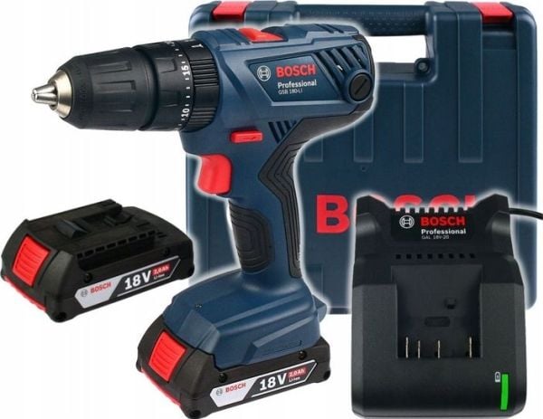 Oppladbar spindelsuger/grejste Bosch GSR 18V-50 Professional