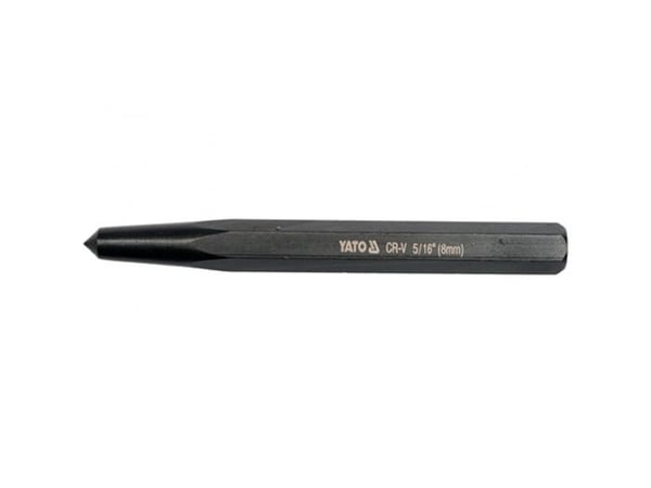 Yato YT-47151, Hålstans, Kromvanadinstål, Hexagonal, Svart, 112 mm, 8 mm