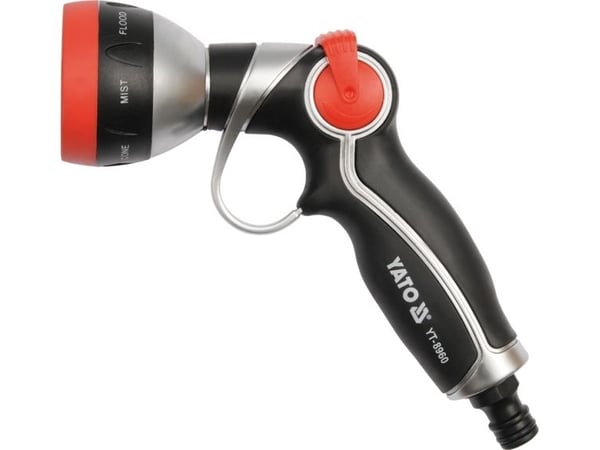Yato YT-8960, Multifunksjonell sprinkler, Sort, Oransje, Sølv