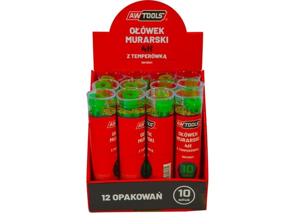 AW-Tools muring/pussespiker 4H grønn 10 stk.