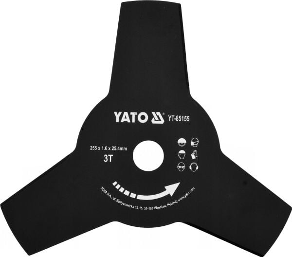 Yato trimmerskive 255 mm 25,4 mm (YT-85155)