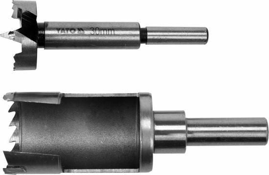 Yato YT-33833, Single/enkelt, Drill, Tre, Kull stål, Sylindrisk Skaft, 3 cm
