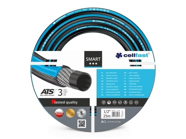 CELLFAST SMART Puutarhaletku ATS 1/2" 25mb 25mb