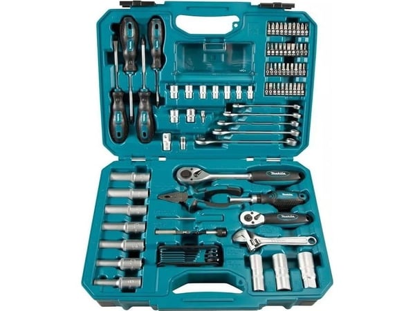 Makita E-08458 - Verktøyssett - 87 deler - inn boks