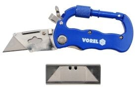 Vorel Turistkniv med trapetsformade blad 61x33mm schackelhandtag 76526