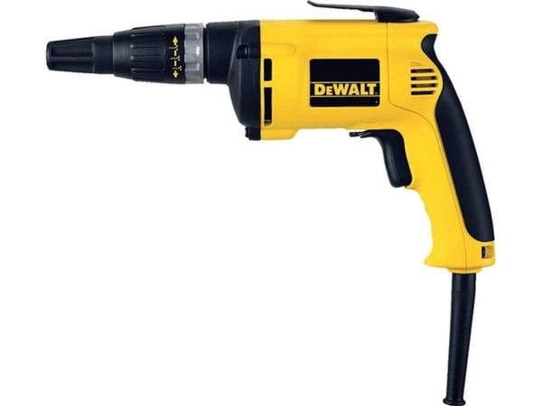 DeWALT DW275KN-QS, Eldriven skruvdragare, Pistolhandtag, Svart, Gul, Bältesklämma, 5300 RPM, 92 dB