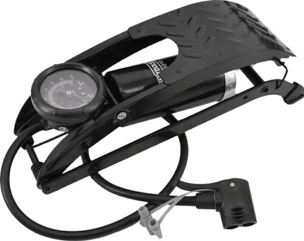 AW-Tools KOJINE VIENOSTUME pumpe med manometer M