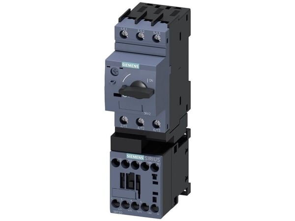 Siemens 3RA2110-1CA15-1AP0 3RA21101CA151AP0 Forbrugsafgrening Motorydelse ved 400 V 0,75 kW 690 V Nominel strøm 1,9 A