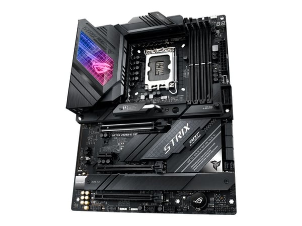 ASUS ROG STRIX Z690-E GAMING WIFI - Emolevy - ATX - LGA1700-asennuspaikka - Z690-piirisarja - USB-C Gen 2x2, USB-C Gen2, USB 3.2 Gen 1, USB 3.2 Gen...