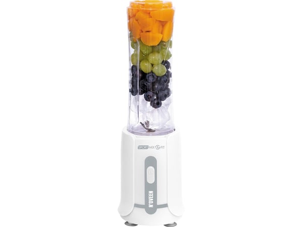 Noveen SB230, Bord juicepresse, 0,6 l, Isknusing, 300 W, Grå
