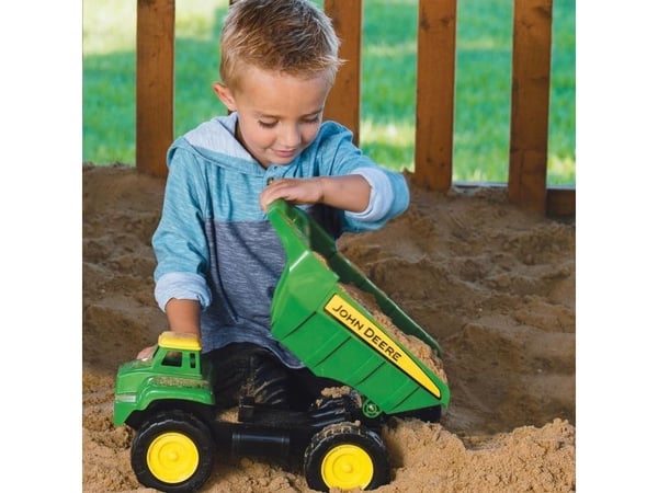 Tomy John Deere B35766, Dumper, Inne/Ute, 3 år, Plast, Grønn, Gult