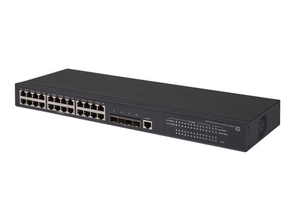 HPE 5130-24G-4SFP+ EI - Switch - L3 - Styrt - 24 x 10/100/1000 + 4 x 10 Gigabit Ethernet / 1 Gigabit Ethernet SFP+ - rackmonterbar