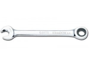 SATA fastnøkkel flat-/kryssnøkkel m/skralle 21 mm (43213)
