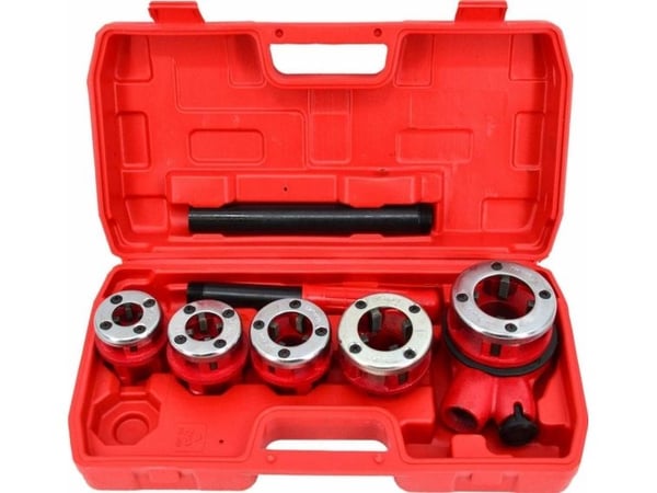 AWTools AWTOOLS PIPE THREADER 5pcs. 3/8 ", 1/2", 3/4 ", 1", 1-1/4 "CASE SET AW20612