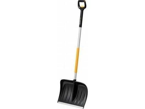 Fiskars 1057178, Snøskuffe, Metall, Sort, Oransje, Ergonomisk, 54,3 cm, 1,57 kg