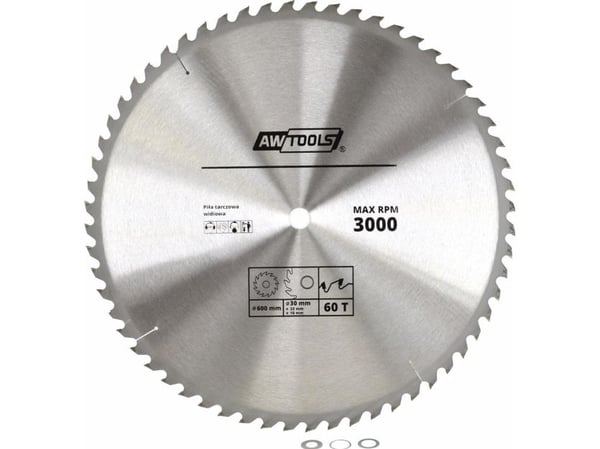 AWTOOLS SIRKELSAG WIDIA 600x30x60z