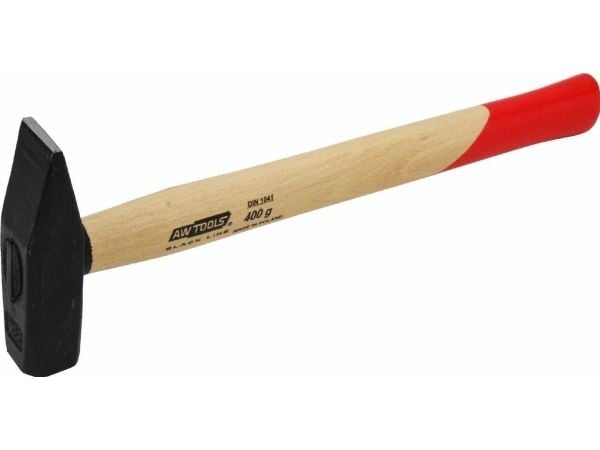 AW-Tools spett-/kaldmeiselhammar 0,4 kg med treskaft (svart) LINE
