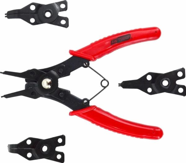 AWTools AWTOOLS SEGERA PLIERS 160mm WITH INTERCHANGEABLE BITS 4pcs. AW16600