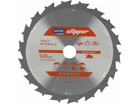 Norton NORTON CIRCULAR SAW 230mm x 30mm x 24z MULTI MATERIALS DEMOLITION (3,0/2,0) N70184608131