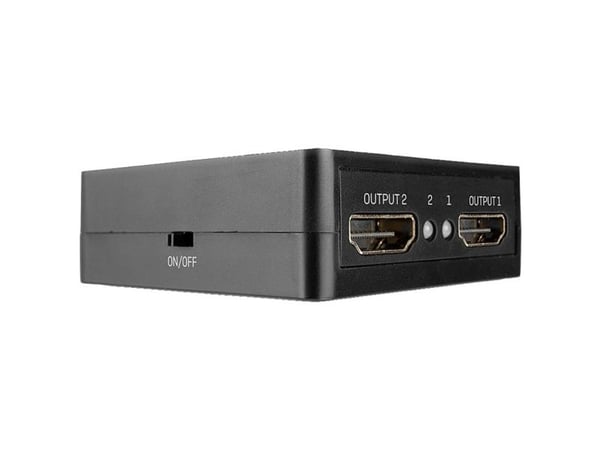 Lindy 38358, HDMI, 2x HDMI, 3840 x 2160 piksler, Svart, Metall, 60,5 mm