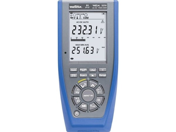 Metrix MTX 3291 digital hånd-multimeter CAT III 1000 V, CAT IV 600 V (display): 60000