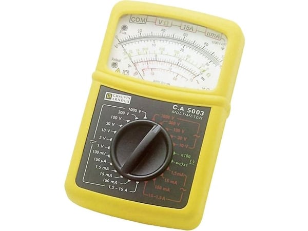 Chauvin Arnoux P01196522E Hånd-multimeter Analog CAT III 600 V