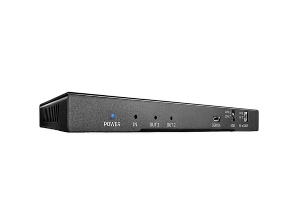 Lindy 38230, HDMI, 2x HDMI, 4096 x 2160 piksler, Svart, Metall, 4K Ultra HD