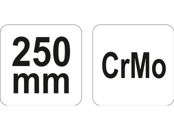 Yato YT-2451, Låsetang, Rød, Sølv, 250 mm, 625 g