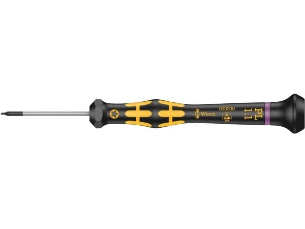 Wera 1573 Pentalobe ESD, 18 mm, 18 mm, 139 mm, 10 g, musta, violetti, keltainen, Tšekki