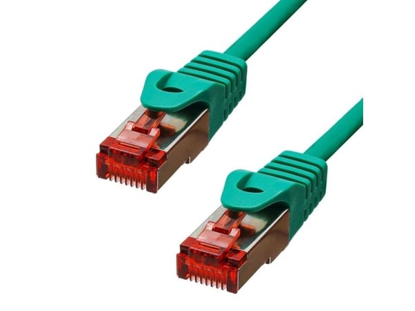 ProXtend - Koblingskabel - RJ-45 (hann) til RJ-45 (hann) - 15 m - 5.8 mm - foliebelagt uskjermet tvinnet kabelpar (F/UTP) - CAT 6 - halogenfri, ute...