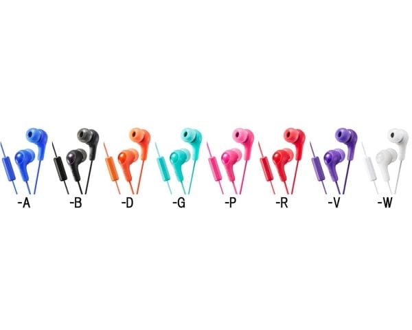 JVC HA-FX7M, Kabel, 10 - 20000 hz, Samtal/musik, 13,5 g, Headset, Vit