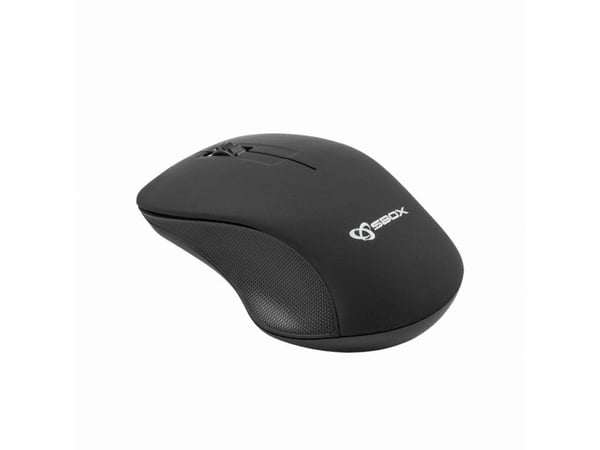 SBOX M-958, Ambidekstriøs, Optisk, USB Type-A, 1000 DPI, Sort