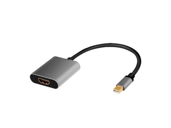 LogiLink CDA0110, 0,15 m, Mini DisplayPort, HDMI, Hankjønn, Hunkjønn, Rett