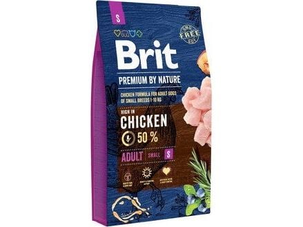 Brit 8595602526307, Voksen, Mini (5 - 10kg), X-small (< 4kg), Kylling, 8 kg
