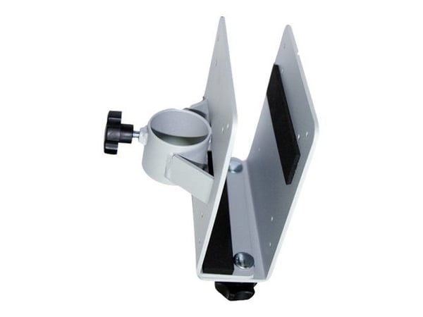 Neomounts THINCLIENT-10 - Monteringskomponent (hållare) - för smal klient - silver - stångmontering