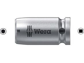 Wera 05042605001, Sekskanttange, 25,4 / 4 mm (1 / 4"), Sekskanttange, 6,35 mm (0.25"), DIN ISO 1173-C 6.3, 1 stykker