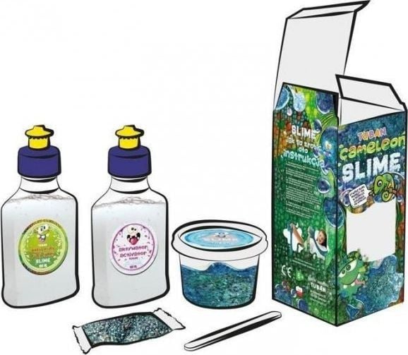 TUBAN Super Slime-sett – Kameleon