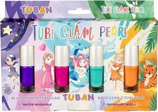 TUBAN Lacquer Tubi Glam 4 kpl - helmi