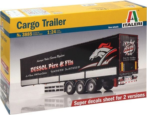 Italeri 3885, 1:24, Svart, Multifärg