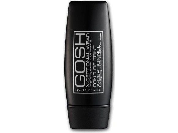 GOSH X-Ceptional Wear, tub, flytande, kastanj, alla hudfärger, universal, anti-aging, återfuktar