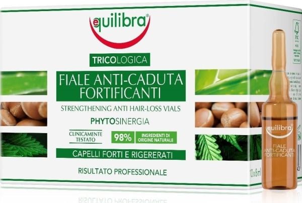 Beauty Formulas Equilibra Tricologica styrkende ampuller mot hårtap 1 pakke - 10 stk (8ml)