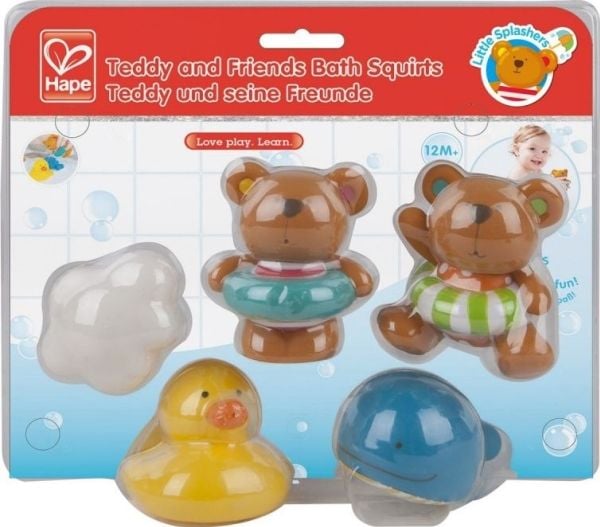 HAPE badeleketøysett Tedis og venner, E0201
